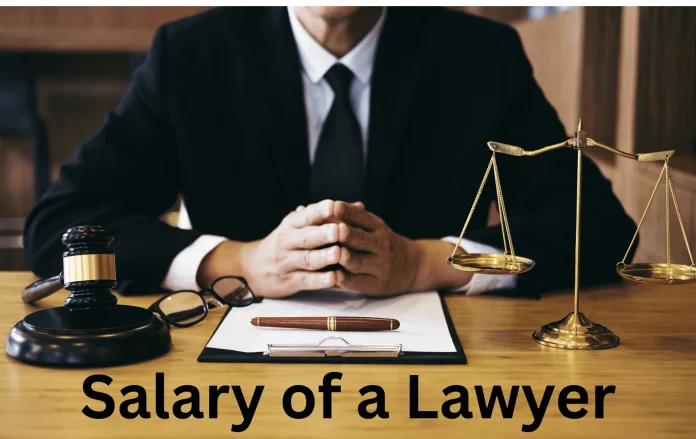 what is the salary of lawyer per month in india